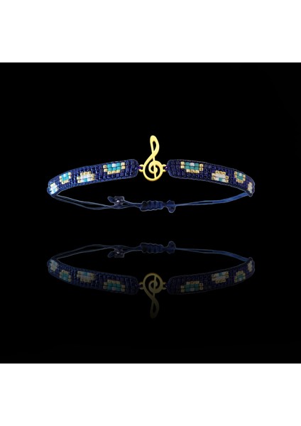 Altın Bileklik Model 10 Müzik Notası G10B14 0.5 gr