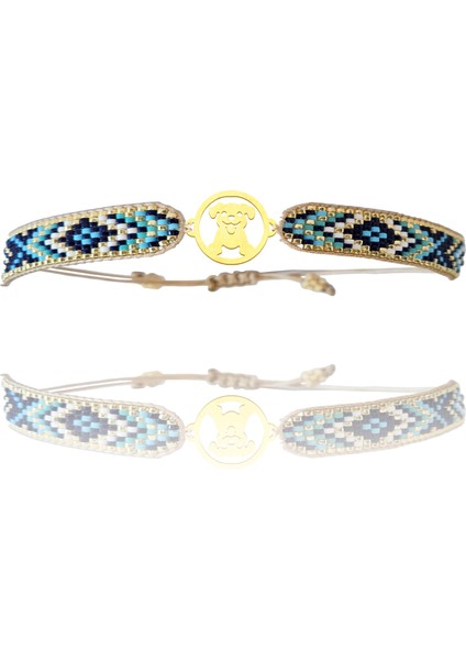 Altın Bileklik Model 4 Yavru Köpek G4B456 0.5 gr