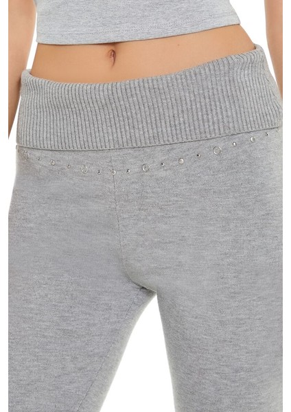 Rhinestone Triko Pantolon modelleri