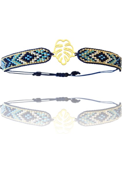 Altın Bileklik Model 8 Yaprak G8B391 0.5 gr