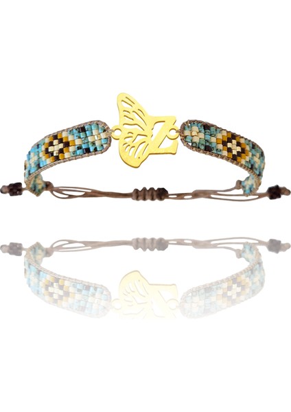 Altın Bileklik Model 2 Harf Z G2B365 0.5 gr