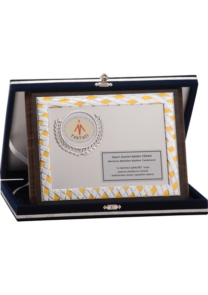 - Ahşap Plaketler - PL-019 A - 18X24 cm