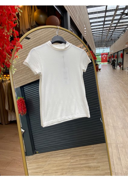 Yarım Kol Balıkçı Yaka Tshirt Içlik 40004