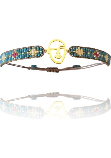 Altın Bileklik Model 6 Yüz G6B45 0.5 gr