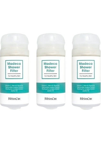 Madeca Shower Filter Duş Filtresi 3'lü