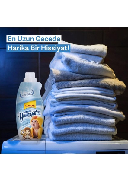 Yumuşatıcı Sensitive 1440 Ml. 60 Yıkama (4 Adet)