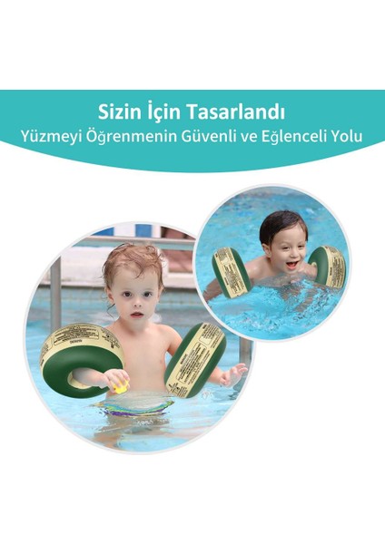Spongy Başlangıç Seviye Yüzme Kolluk Bebek Kolluğu Çocuk Kolluğu Süngerli Kolluk Dolgulu Kolluk