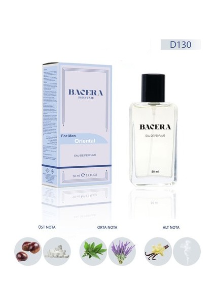 D130 Oriental Erkek Parfüm 50 ml