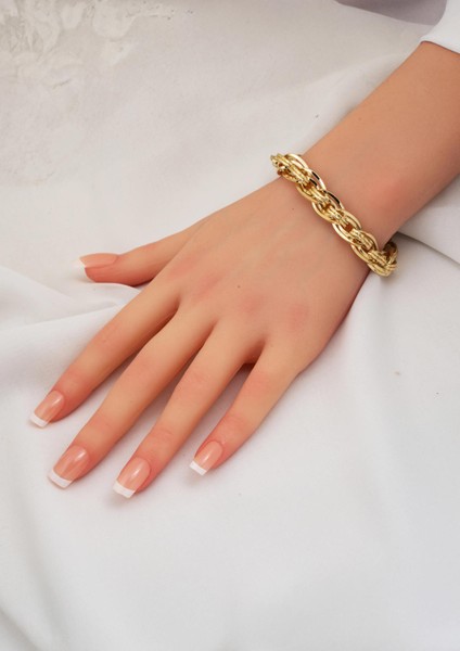 Kalemli 14 Ayar Altın Halka Bileklik fiyatları