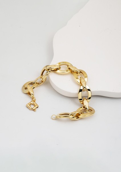 Versage Halkalı 14 Ayar Altın Taşsız Bileklik fırsatları