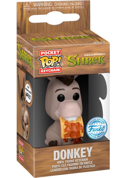 Pop Anahtarlık: Shrek - Donkey (Special Edition)