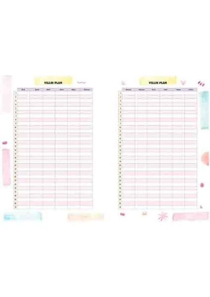 Tarihsiz Motivasyon Ajandam Stickerlı Spiralli 17X24 cm Kod:07 fırsatları