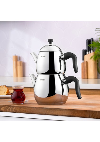 Duru Maxi Çaydanlık Takımı 1.25 - 2.5 Lt