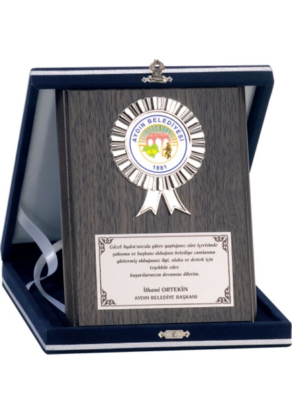 - Ahşap Plaketler - PL-007 B - 15X20 cm