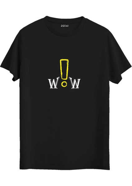 Wow Baskılı Tshirt