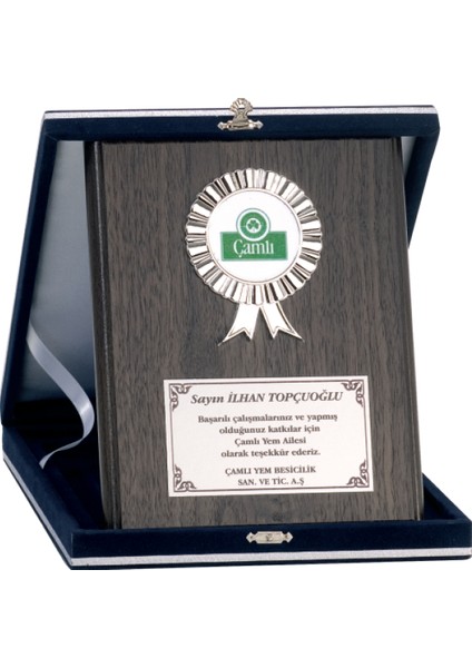 - Ahşap Plaketler - PL-007 A - 18X24 cm