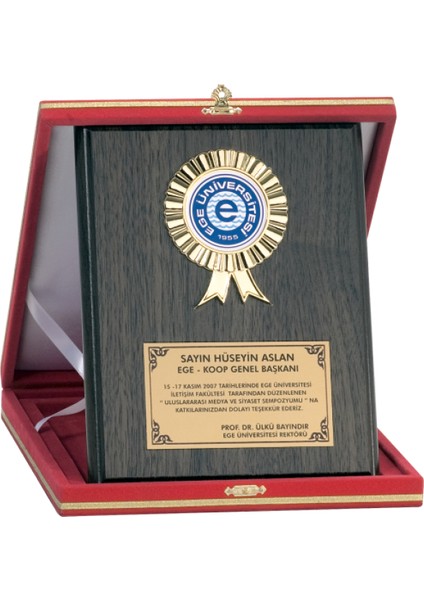 - Ahşap Plaketler - PL-005 A - 18X24 cm