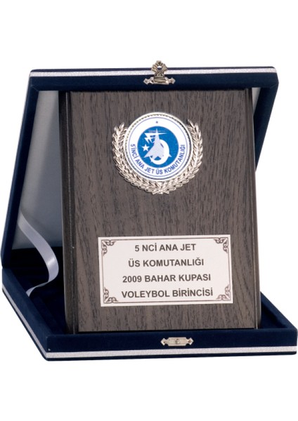 - Ahşap Plaketler - PL-003 A - 15X20 cm
