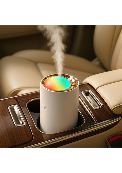Mio SS18 Yeni Nesil Şarjlı Otomatik Araba ve Oda Kokusu Makinesi Beyaz (1 Adet Hilton Kokusu ile Birlikte)