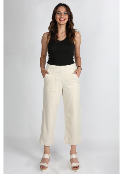 Gabardin Pantolon Bej modelleri
