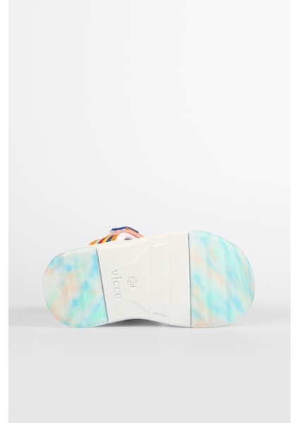 Flow Iı Hafif Erkek Bebek Beyaz/saks Mavi Sandalet