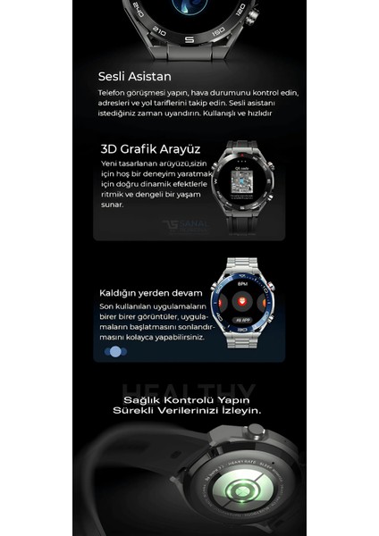 Watch Vn 4 Pro Plus Akıllı Saat