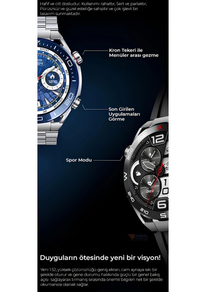 Watch Vn 4 Pro Plus Akıllı Saat