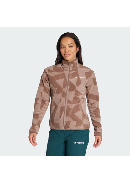 TERREX JN0997 Terrex Multi Printed Full-Zip Fleece Jacket
