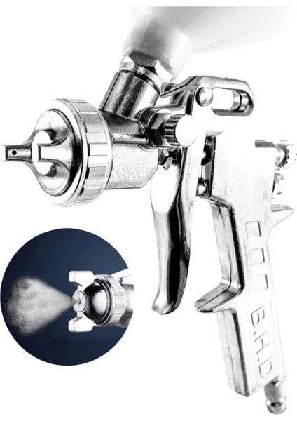 Üstten Depolu Profesyonel 1.3 mm 600CC Boya Sprey Tabancası