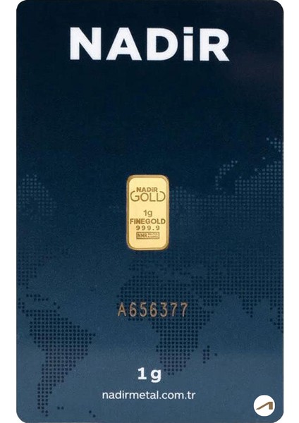 1 gr 24 Ayar 999.9 Milyem Nadirgold Gram Altın