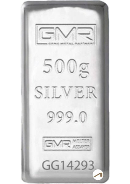 Gmr 500 gr Gümüş Külçe