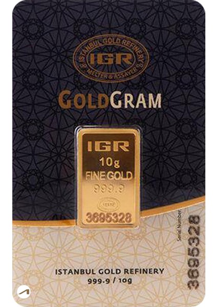 10 gr 24 Ayar Gram Altın