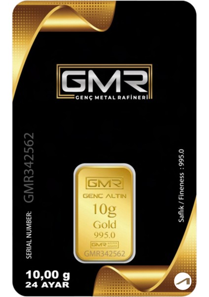 10 gr 24 Ayar Gmr Gram Altın