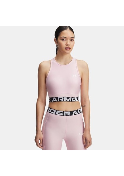 Heatgear Rib Kadın Pembe Antrenman ATLET.647
