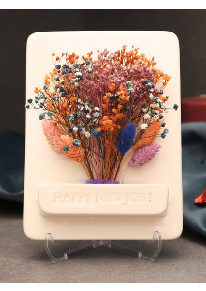 ile Çok Özel Hediyelik 🎁 Terfi Kutlama Hediyesi 🎁 Happy New Job! – Yeni Işin Kutlu Olsun! El Yapımı Masa Dekoru