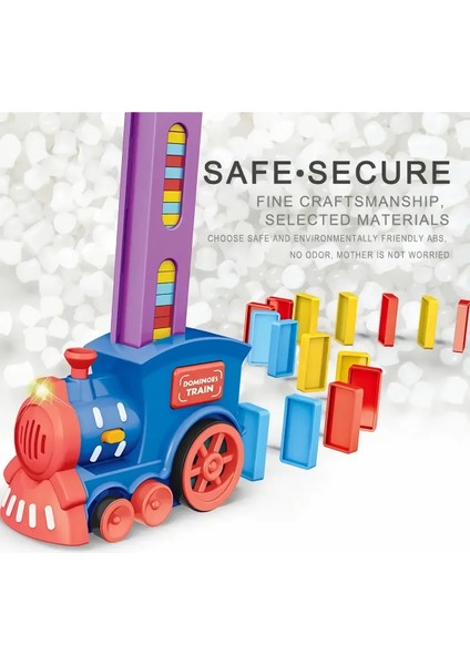 Domino Taşı Dizen Tren Pilli Sesli Işıklı Hareketli 60 Parça Eğitici Tren Oyunu fiyatları