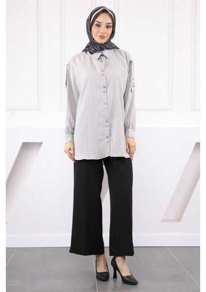 Taş Kol Detaylı Gömlek fiyatları