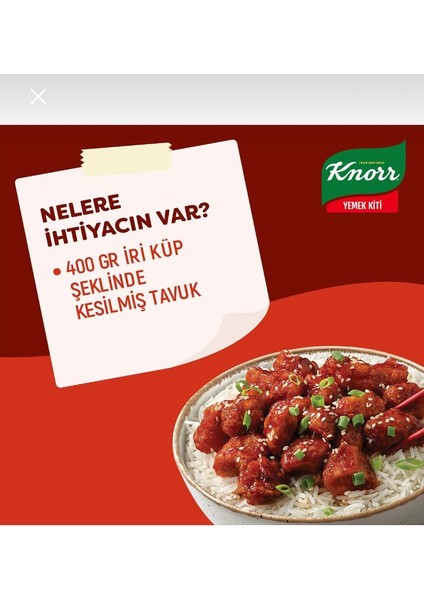 Korean Fried Chicken , Kore Usulü Kızarmış Tavuklu Pilav 2 Adet