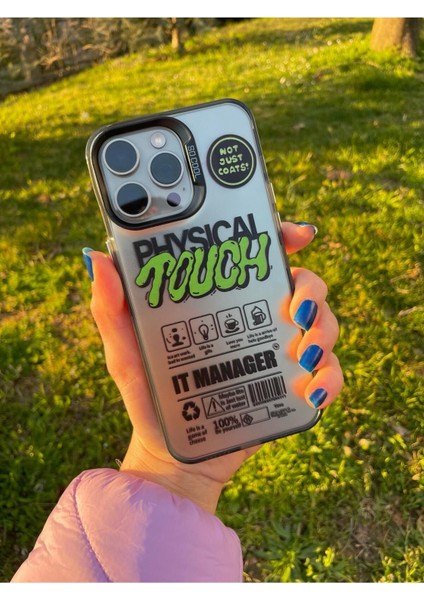Apple iphone 14 Holocase Yeni Model Baskılı Sert Plastik Sararmaz Darbe Emici Kamera Korumalı