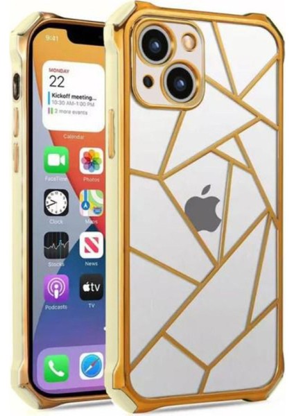 iphone 11 Uyumlu Elektro Lazer - Süper Darbe Emici - Kamera Korumalı Lüks Lazer Kılıf Arka Kapak