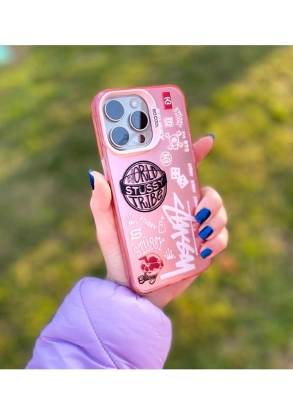 Apple iphone 11 Holocase Yeni Model Baskılı Sert Plastik Sararmaz Darbe Emici Kamera Korumalı