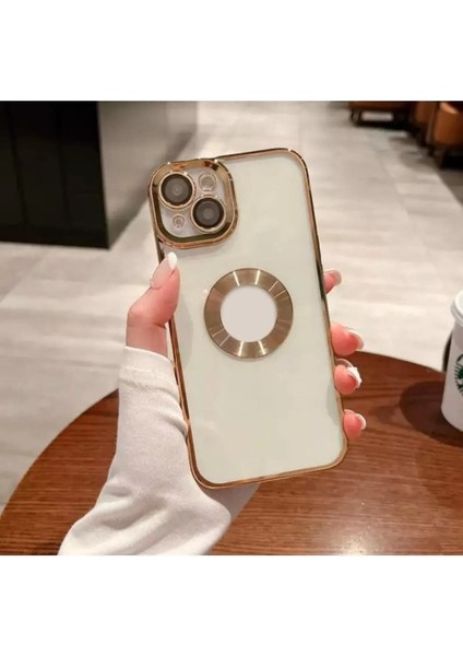 iphone 14 Uyumlu Extra Kamera Korumalı (Kamerası Cam Lensli) Lazer Kılıf- Tam Koruma