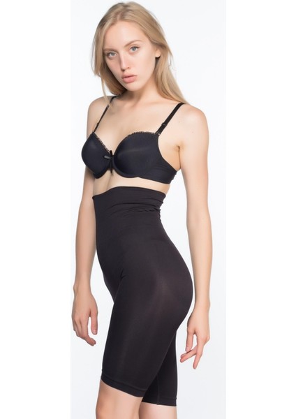 Siyah Mı Emay 3200 Pantolon Altı Soft Double Boxer Korse
