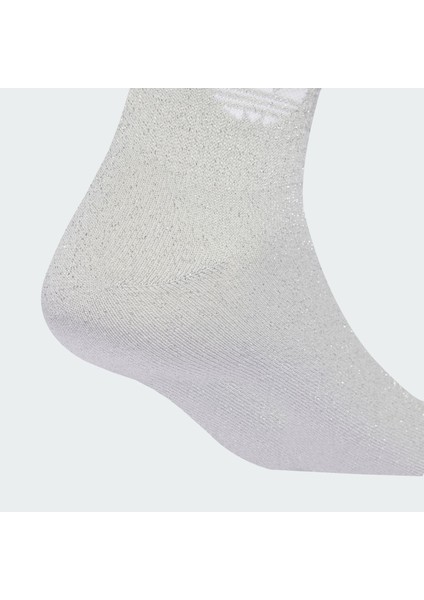 Originals JX5204 3-Stripes Glitter Crew Socks 2 Pairs modelleri