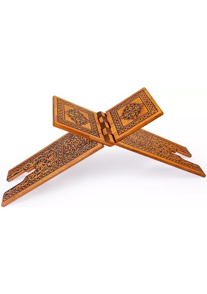Yakmalı Ahşap Rahle (Battal Boy - 75 Cm)