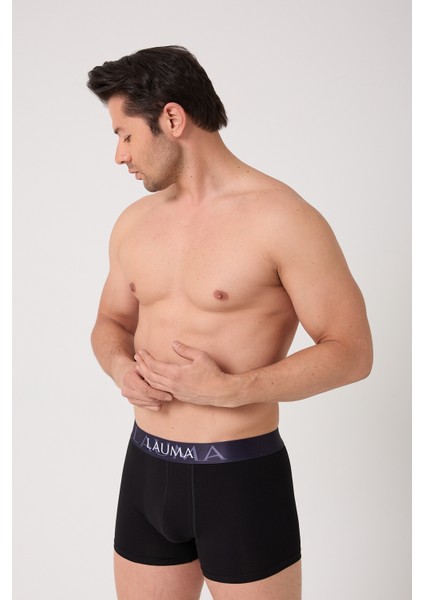 Erkek Boxer 6’lı Paket Siyah&beyaz Esnek Bel Bantlı Black & White Edition modelleri