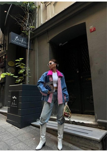 Chanel Garnili Kot Mont - Fuşya