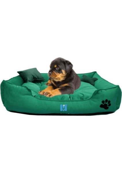 Ultrasoft Küçük Irk Köpek ve Kedi Yatağı Yıkanabilir Ürün Kemik ve Yastık