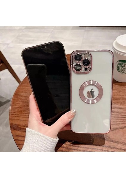 iphone 14 Promax Uyumlu Extra Kamera Korumalı (Kamerası Cam Lensli) Lazer Lüx Kılıf Kapak Tam Koruma