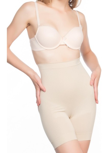 Ten Mı Emay 2032 Popo Açık Masajlı Boxer Korse